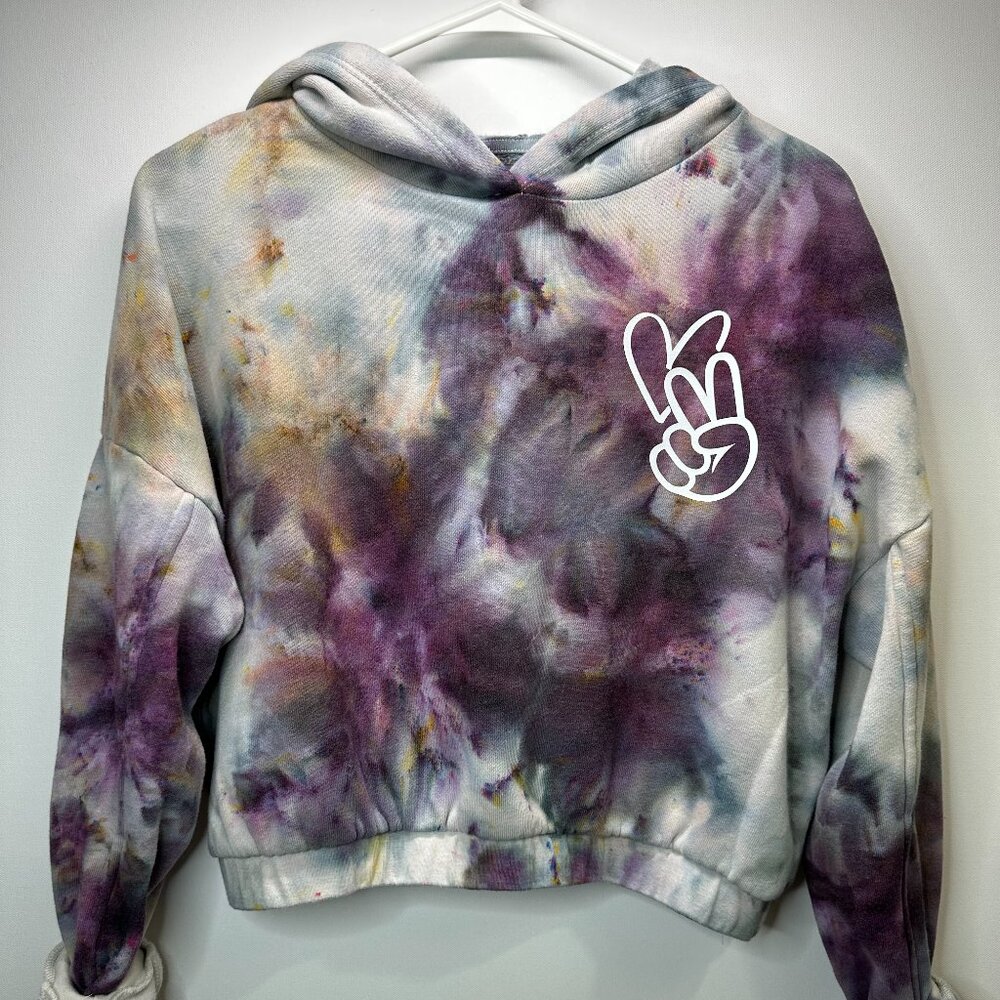 New Women’s Cropped Cinched Bottom Hoodie - image 1